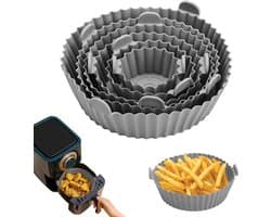 Airfryer Accessoires - Siliconen Bakje - Bakpapier - Keukenaccessoire