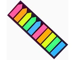 200 Stuks Zelfklevende Stickers in 2 Vormen voor Pagina Markeren en Fotografie Inspiratie