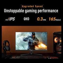 ASUS TUF Gaming VG27AQE5A - QHD Gaming Monitor - Stereo Speakers - 0.3ms - 165hz - 27 inch — thumbnail 12