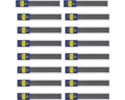 HB 0.7 mm Mechanische Potlood Navullingen - Shatterproof, 192 Stuks, Perfect voor Schrijven en Tekenen