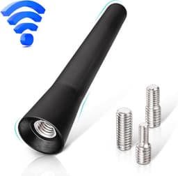 Auto Antenne FM DAB Dakantenne Auto 6,5 cm Mini Autoradio Antenne Kort Met Sterke FM/AM/DAB Ontvangstfunctie — thumbnail 1
