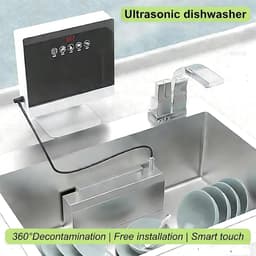 Multifunctionele Vaatwasser - Reinigingshub Afwasmachine - Hygiënisch Reinigen - Installatievrij Gootsteenmodel - 5 Kilogram - Meerkleurig — thumbnail 4