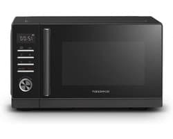 Magnetron met grill - Oven met grill - Snel gerechten bereiden - 25 liter inhoud - 28.8 cm draaiplateau - Zwart