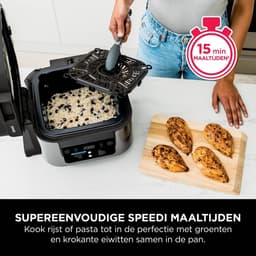 Ninja Speedi 10-in-1 Multicooker en Airfryer - 5,7 Liter - Zwart - ON500EU — thumbnail 7