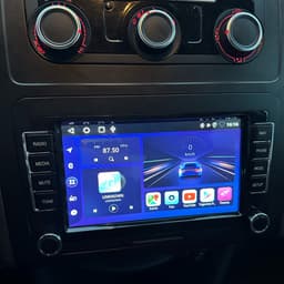 Junsun Android 15 Autoradio Geschikt Voor VW Golf 5 6 Passat Skoda Fabia TIguan Touran Polo EOS Jetta Accessoires, 1GB+32GB, DAB+, GPS-Navigatiesystem - Bluetooth - 7-inch HD Touchscreen - DSP - RDS - FM, Plug & Play, Quad-core processor — thumbnail 4