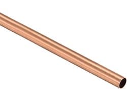 15mm Koperen Ronde Buis met 1mm Wanddikte en 200mm Lengte - Naadloze Pijp voor DIY Projecten en Ambachten