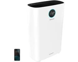 Luchtzuiveraar - Air Purifier - Schone Lucht Creëren - Wifi Bediening - 200 m3 - Wit