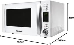 Magnetron 22 liter - Oven combi - Snel koken - 40 automatische programma's - 46 x 36 x 29 cm — thumbnail 3