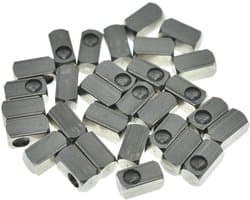 30-Pack RVS Tremolo Bridge String Insert Blokken voor Floyd Rose FR - Blokkeert en Stabiliseert Snaren