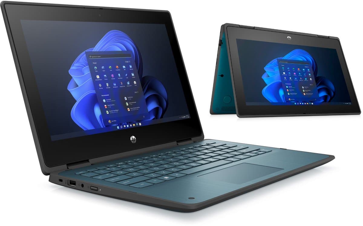 HP ProBook x360 11 G7 - 2-in-1 laptop en tablet - 11.6 inch - Intel N6000 - 8 GB - 256 GB SSD - Windows 11 — afbeelding 1