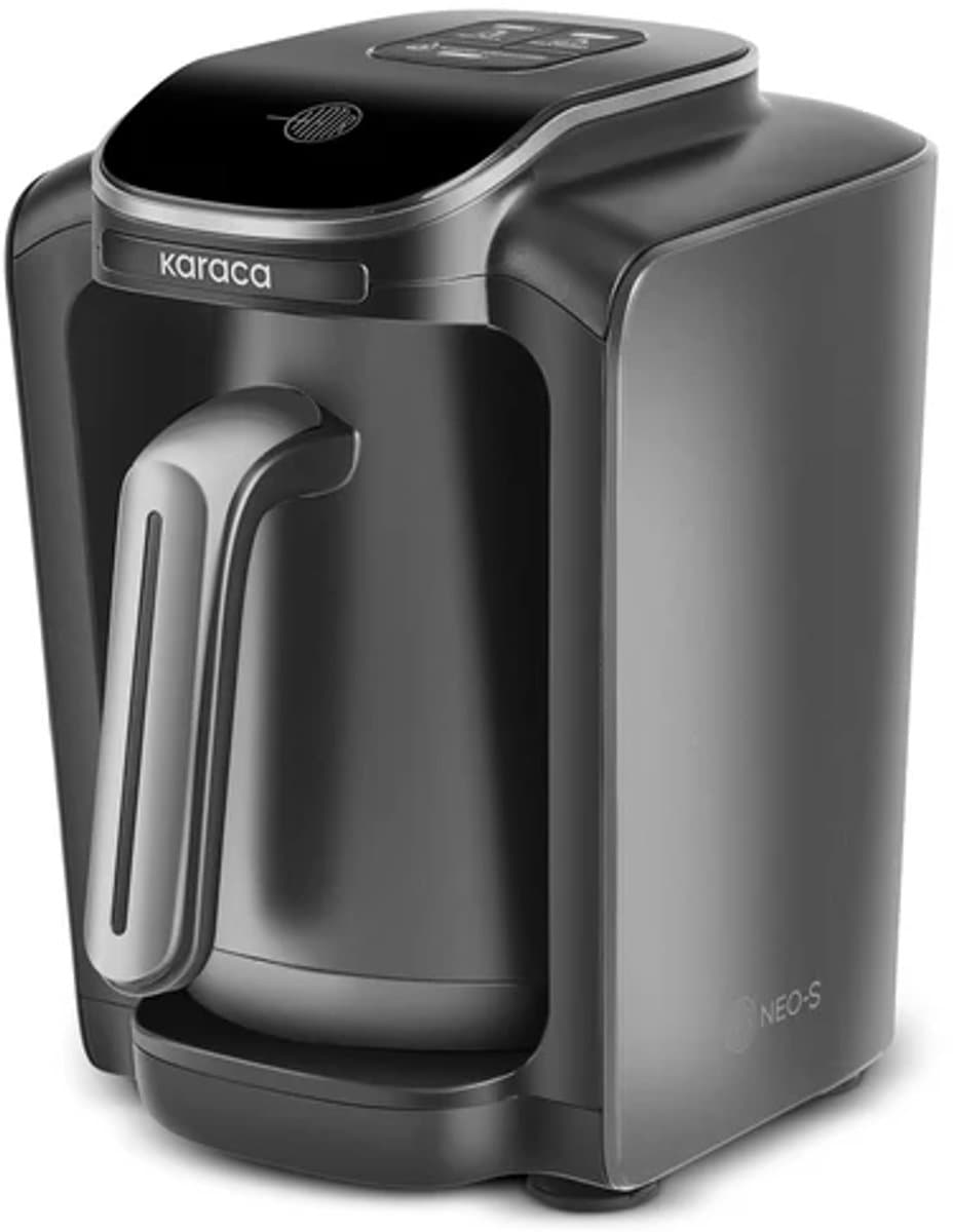 Karaca Hatir Neo Turkse Koffiemachine met Melk – Space Grey – 1-5 Kopjes – Automatisch – Elektrische Cezve – Kozde Functie – Overkookbeveiliging — afbeelding 1