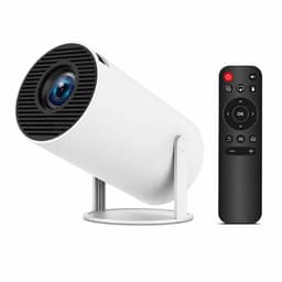4K Smart Projector - Draagbare Beamer - Android 11 - Wifi 6 - Bluetooth 5.4 - Native 720P HD - Automatische Keystone Correctie - 180° Draaibaar - Ingebouwde Speaker - Voor Thuisbioscoop, Gaming en Presentaties — thumbnail 1