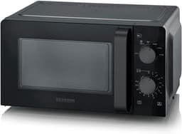 Magnetron - Aanrecht oven - Snel opwarmen - Vlakke glazen bodem - 20 Liter - Zwart — thumbnail 4