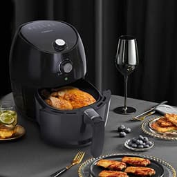 Aigostar Hayden 30PYC - Airfryer - Hot Air Fryer - 3.5L 900g fries - 1500W- Black — thumbnail 2