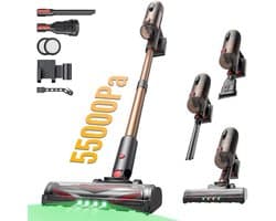 Proscenic P11 Ultra draadloze steelstofzuiger - 55 kPa zuigkracht - Anti-klitborstel - 180° flexibele draaifunctie - 1,2 L Stofbak