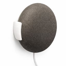 Wandhouder Geschikt voor Google Nest Mini – Slimme Speaker Wall Mount – Ruimtebesparende Beugel – Eenvoudige Installatie – Wit — thumbnail 1