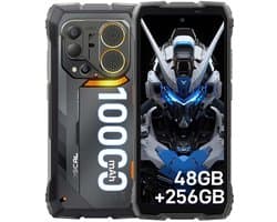 OSCAL PILOT 6 Robuuste Smartphone - IP68/IP69K Outdoor Telefoon - 48GB RAM - 256GB ROM - 6,78inch - 10000mAh 27W - Android 16 - GPS, NFC, OTG - Zwart