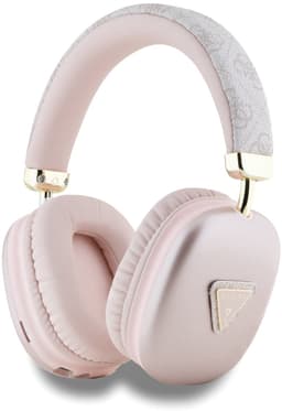 Guess 4G Triangle Bluetooth Stereo Over-Ear Koptelefoon - Roze — thumbnail 1