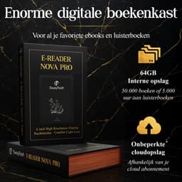 SwayTosh E-Reader Nova Pro – 6 inch 2025 – 64GB + Cloud Opslag – Ereader Met Luxe Hoes – Storytel-Ondersteuning – Schermverlichting en Nachtmodus – E Reader Voor Ebook & Luisterboeken – Met Oplader — thumbnail 5