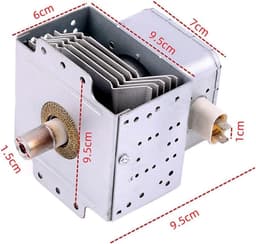 Metalen vervangingsmagnetron voor Micro2000 ovens - 850W, 20L, hoogwaardig — thumbnail 5