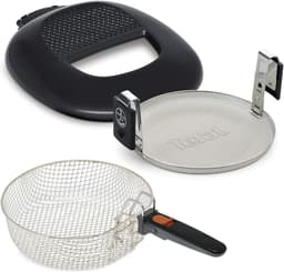 Friteuse - Keukenapparaat - Lekkere Snacks - Ruim 2 Liter - 3600 Watt - Zilverkleurig — thumbnail 3