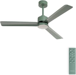 CREATE - Stille plafondventilator 40W met licht - Sage - Ø132cm - Afstandsbediening - WIND MODERN — thumbnail 1