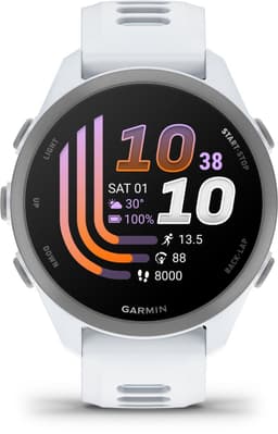 Garmin Forerunner® 170 - GPS hardloophorloge - Garmin Pay - 42,6 mm - Wit — thumbnail 1