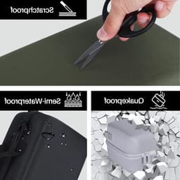 Duurzame en Beschermende Etui voor Sony ULT Field 5 Draagbare Speaker - Grijs, Waterdicht en Schokbestendig — thumbnail 7