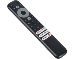 Smart Afstandsbediening voor TCL |Universele TCL TV afstandsbediening -Geschikt voor alle TCL televisies |Geschikt voor TCL Smart TV - Direct te gebruiken (Plug & Play) |TCL-afstandsbediening RC 902V voor TCL Android TV Mini-LED - QLED 4K UHD