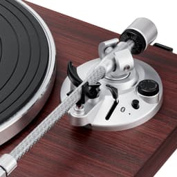 Audio-Technica Handbediende Bluetooth Platenspeler met Riemaandrijving AT-LPW50BTRW - Palissanderhout - draaitafel — thumbnail 3