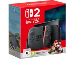 Nintendo Switch 2 - Mario Kart: World Bundel - Zwart