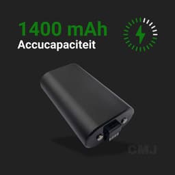 CMJ - Oplaadbare batterij voor de Xbox One, Series X & Series S controller - 1400 mAh - Battery pack - Accu — thumbnail 3