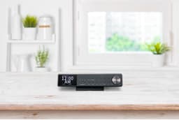 MEDION P66750 Keuken onderbouwradio (DAB+ keukenradio, PLL FM radio, dimbaar TFT kleurendisplay, kookwekker, Bluetooth, LED strip, incl. bevestigingsmateriaal) grijs — thumbnail 4