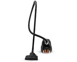 Nedis Stofzuiger - Met Zak - 700 W - Stof capaciteit: 2.0 l - Combi-Borstel - Actieradius: 7.50 m - H12 - Oranje / Zwart