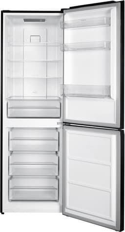 Inventum KV1840B No Frost energiezuinige koel-vriescombinatie - 184 cm hoog - 327 liter - Superkoelen - Supervriezen - Energielabel C - Vrijstaand - Zwart — thumbnail 6