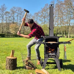 Fikki Outdoor Oven Classic de Luxe - Black — thumbnail 4