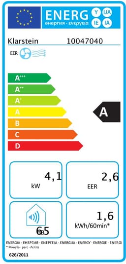 Klarstein Mobiele Airco AireLux Draagbare Airconditioner - 14.000 BTU, Smart App & Voice Control, voor kamers tot 30 m², 4-in-1 Koelen, Ontvochtiger, Ventilator & Slaapstand, Stil, Window Kit Inbegrepen, Donkergrijs — thumbnail 19