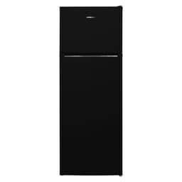 Heinner HF-V212BKE++ Koel-vriescombinatie – 212 L – Less Frost – Mechanische Bediening – LED Verlichting – Omkeerbare Deur – Zwart – 5 Jaar Garantie — thumbnail 1