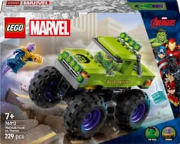 LEGO Marvel - De Hulk truck vs. Thanos Constructiespeelgoed — thumbnail 1