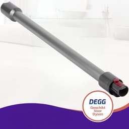 DEGG - Accessoires set - Geschikt voor Dyson - Turboborstel + Steel/Zuigbuis (zilver) - Passend op: V7, V8, V10, V11 en V15 - Premium Kwaliteit — thumbnail 3