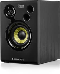 Hercules DJMonitor 32 - DJ speakerset - 2x15 watt RMS + HDP DJ45 - DJ koptelefoon - Zwart — thumbnail 4