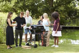 Barbecook Magnus Comfort -  Houtskoolbarbecue - Zwart - 85x64x110cm — thumbnail 3