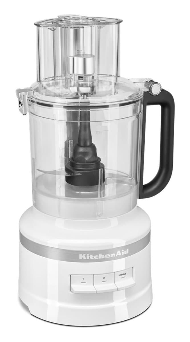 KitchenAid 5KFP1318EWH keukenmachine 500 W 3,1 l Roestvrijstaal, Transparant, Wit — afbeelding 1