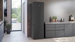 Siemens iQ300 KG39N2XAG koel-vriescombinatie Vrijstaand 363 l Geborsteld staal — thumbnail 4