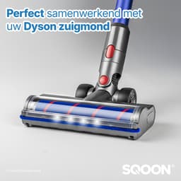 SQOON® - Zuigbuis geschikt voor Dyson V7, V8, V10, V11 en V15 blauw - Model 969109-01 — thumbnail 4