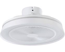 EGLO Vallonia Plafondventilator met lamp - Ø 48 cm - 3 snelheden - Instelbaar wit licht - RGB - Dimbaar - DC energy saving - Wit — afbeelding 1