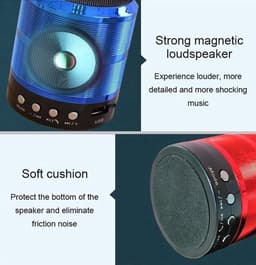 Mini Speaker - Bluetooth Speaker- Luidspreker 3 Watt- Draadloze Mini Speaker- Strong Bass- Powerfull — thumbnail 2