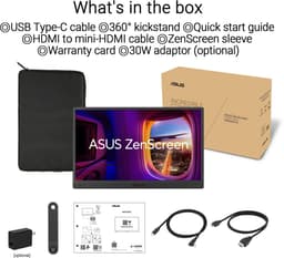 ASUS ZenScreen MB169CK - Portable USB-C Monitor - 360° kickstand - 15.6 inch — thumbnail 5