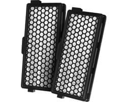 2x Dparts HEPA filter geschikt voor Miele - SF-AA 50 Active AirClean - SFAA50 anti-geuren koolstoffilter uitblaasfilter - air clean stofzuigerfilter - actieve koolstof - Complete C2 C3 - Compact C1 C2