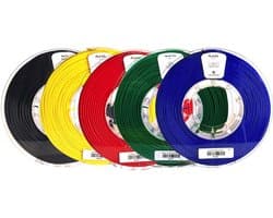 Kexcelled - PLA Combideal - 5 x 500g (2,5kg) - Zwart, Geel, Rood, Groen, Blauw - 1.75mm